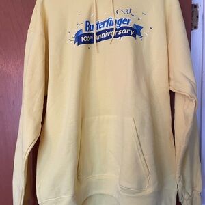 Hanes Butterfinger 100th Anniversary Yellow Hoodie
